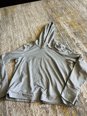 Vuori Light Gray Pullover Hoodie
